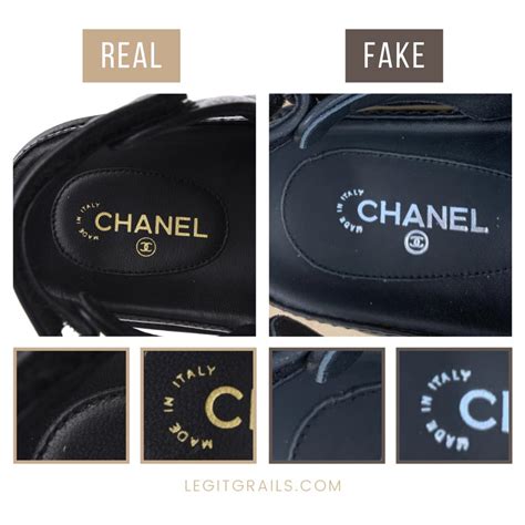 faux chanel shoes|how to identify Chanel shoes.